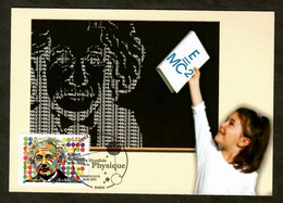 Frankreich / France 2005  Mi.Nr. 3930 , Albert Einstein - Maximum Card - Paris 16.04.2005 - Albert Schweitzer