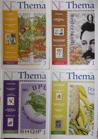 4 Tijdschriften THEMA  Nr. 1 - 2 - 3 Uit 2019 En Nr. 3 Uit 2018 Tijdschrift Voor Thematische Filatelie - Nederlands (vanaf 1941)