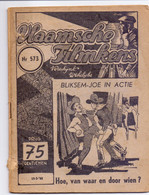 Tijdschrift Vlaamse Vlaamsche Filmkens - N° 573 - Bliksem Joe In Actie - Hoe, Van Waar En Door Wien? - Nele Herman 1942 - Jugend