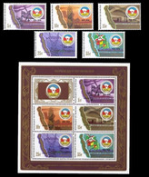 Burundi - 954/958 + BL123 - Communauté Economique - 1987 - MNH - Unused Stamps