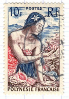 FP+ Polynesien 1958 Mi 8 Mädchen - Oblitérés