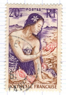 FP+ Polynesien 1958 Mi 9 Mädchen - Used Stamps