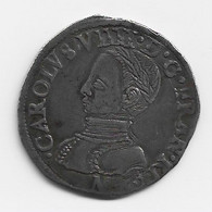 N 14 -   FRANCIA -  CARLOS  IX    TESTON   1563 -  TOULUS  -   MBC. - 1560-1574 Carlos IX