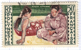 FP+ Polynesien 1958 Mi 11 Mädchen - Used Stamps