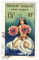 FP+ Polynesien 1964 Mi 35 Mädchen - Used Stamps