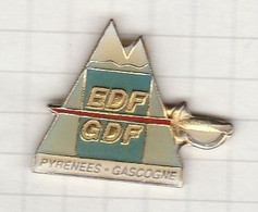 PINS REGION PYRENEES - GASCOGNE EDF - GDF - EDF GDF