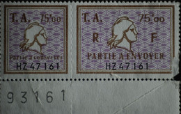 -TIMBRE AMENDE 75F. ( Second Choix ) - Marche Da Bollo