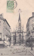 Bruxelles - Ixelles - L'Eglise St-Boniface - Circulé - Animée - TBE - Ixelles - Elsene