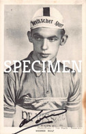 Werner Nolf Coureur Wielrenner - Moorsele - Wevelgem