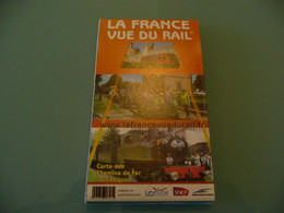 LA FRANCE VUE DU RAIL CARTE DES CHEMINS DE FER TOURISTIQUES 2009 - Cartes Routières