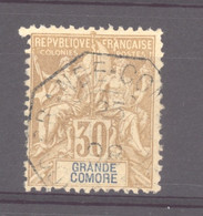 Grande Comore  :  Yv  9  (o)  Cachet Hexagonal - Used Stamps