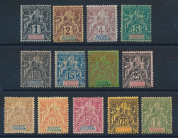 HA-51: ANJOUAN: Lot Avec N°1 à 13* - Unused Stamps