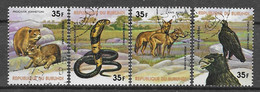Burundi N° PA 457/60 YVERT OBLITERE - Used Stamps