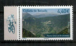 ANDORRA. Le Col De Beixalis Dans Le Tour De France & Tour D'Espagne (1 ère Catégorie) Timbre Neuf ** Haute Faciale - Neufs