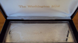 USA - Fine Silver Bullion ‘Hundred Dollar’ - Washington Mint - In Gift Box - Sammlungen