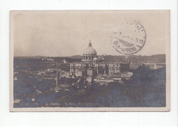 18833 " ROMA-S. PIETRO-VEDUTA DAL GIANICOLO " -VERA FOTO-CART POST. SPED.1922 - Altare Della Patria