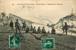 St Antoine * Un Campement De Chasseurs Alpins * Militaires * Pic Du Gerbier * Militaria - Autres & Non Classés