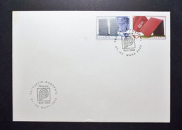 Island - Iceland - 2002 -  Norden Joint Issue Art Of 20th Centuary Norden - Fyssa   - Obl On Envelope - Briefe U. Dokumente