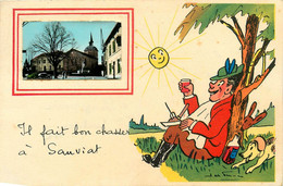 Sauviat * Souvenir Du Village * Humour - Autres & Non Classés