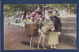 CPA Ane Donkey Japon Non Circulé - Donkeys