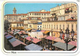 BR1686 Nice Cours Saleya Le Marché Aux Fleurs Non Viaggiata - Marchés, Fêtes