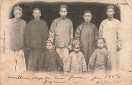 CPA - Tonkin - Types Chinois - Collection R Moreau - Oblitéré A Nam Dinh Tonkin 3 Dec 1902 Arrivé Dans Le Nord En 1903 - Viêt-Nam