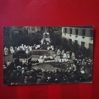 CARTE PHOTO MANIFESTATION RELIGIEUSE LIEU A IDENTIFIER - To Identify