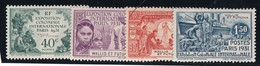 Wallis Et Futuna N°66/69 - Neuf * Avec Charnière - TB - Nuevos