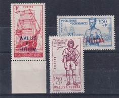 Wallis Et Futuna N°87/89 - Neuf ** Sans Charnière - TB - Neufs