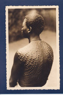 CPSM Tatouage Ethnic Afrique Noire Voir Dos Tatouages Tatoo Scarification Carte Photo - Non Classificati