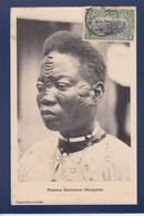 CPSM Tatouage Ethnic Afrique Noire Voir Dos Tatouages Tatoo Scarification Congo Belge - Belgisch-Congo