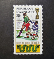 Rwanda - Rep. Rwandaise - 1970  - N° 336  - Mexico  Football 1970 - Mexico - Worldcup - Sport - Snake - Postfris - Ungebraucht