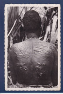 CPSM Tatouage Ethnic Afrique Noire Voir Dos Tatoo Scarification Photo PAULEAU Cameroun - Camerún
