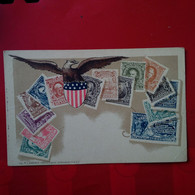 TIMBRE ETATS UNIE AIGLE - Stamps (pictures)