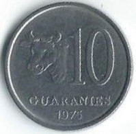 MM293 - PARAGUAY - 10 GUARANIES 1975 - Paraguay