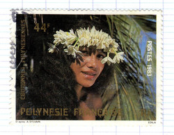 FP+ Polynesien 1983 Mi 387 Frau - Oblitérés