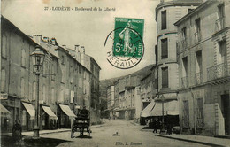 Lodève * Le Boulevard De La Liberté * Coiffeur - Lodeve