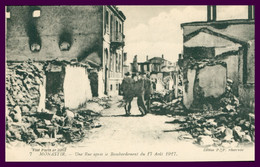* MACEDOINE - MACEDONIE - MONASTIR - Une Rue Après Le Bombardement Du 17 Août 1917 - Animée - 7 - Edit. P.P. - Mazedonien