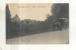 Maffliers, L'Eglise, Route De Nerville - Maffliers