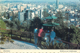 Postcard USA Hollywood CA Los Angeles Panorama - Los Angeles