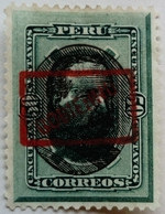 Pérou Peru 1895 Surchargé Overprinted Soprastampato GOBIERNO Service Official Oficial Yvert 15 (*) MNG - Perú