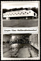 ÄLTERE POSTKARTE LINGEN EMS HALLENSCHWIMMBAD SCHWIMMBAD Bad Bath Piscine Ansichtskarte Cpa Postcard - Lingen