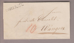 CH Heimat BE Rohrbach 1856-07-31 BOM Nach Wangen A.d.Aare - Briefe U. Dokumente