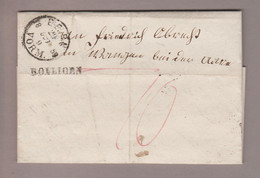 CH Heimat BE Bolligen 1859-10-27 Langstempel Auf BOM Nach Wangen A.d.Aare - Lettres & Documents
