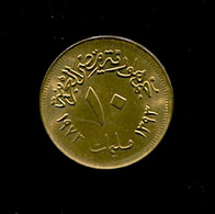 Egypte - Pièce De 10 Millièmes De 1973 - Egypt