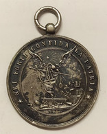 Medaglia Nei Forti Confida La Patria I° Premio Seniores 1903 - Monarchia/ Nobiltà