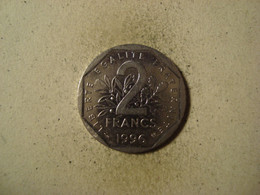 MONNAIE FRANCE 2 FRANCS 1996 SEMEUSE - 2 Francs
