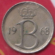 @Y@  België   25 Cent    1968     (4920) - 20 Francs