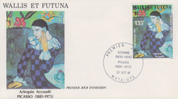 Enveloppe  FDC  1er  Jour    WALLIS  Et  FUTUNA     Oeuvre  De  PICASSO   1981 - FDC