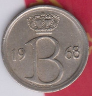 @Y@  België   25 Cent    1968     (4921) - 20 Francs